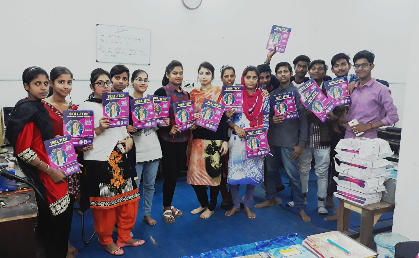 First Book Launch of Our  Skill-Tech Institute